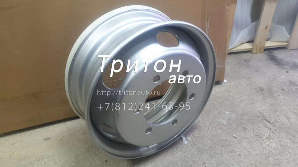 Диск колесный R17,5 (6 шп. без/кам. шпилька 21мм) HD78 D4GA Non Gen
