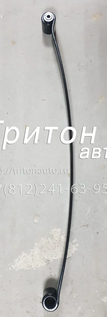 Лист рессоры передней №1 коренной (с сайлентблоками) HD65, HD72, HD78 Чмз