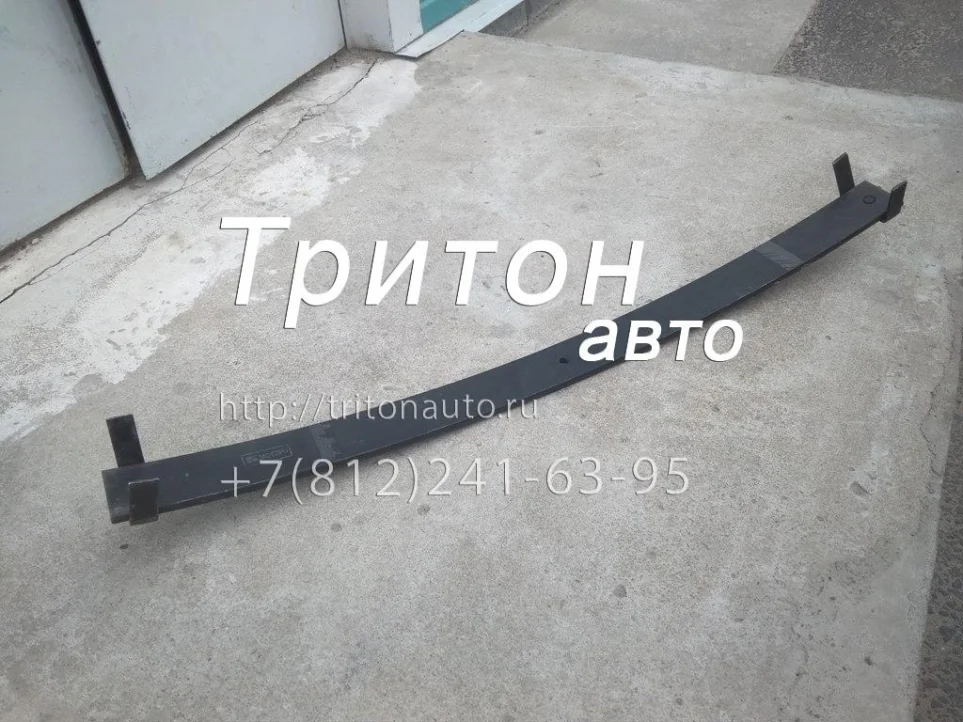 Лист рессоры передней №3 HD65, HD72, HD78 Чмз