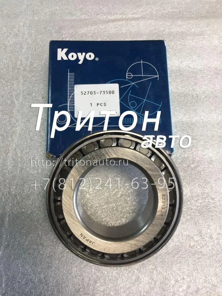 Подшипник ступицы задней наружный HD120 D6DA 19/22, D6GA Koyo