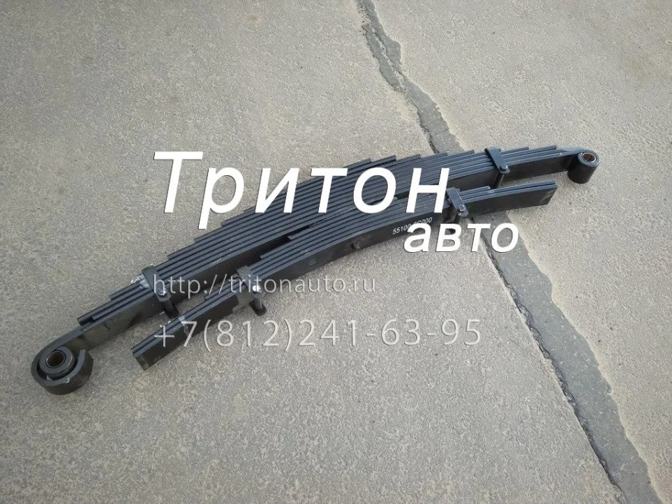Рессора задняя (17 листов) HD120 Non Gen