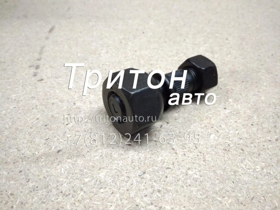Шпилька колесная передняя левая (в сборе, 38) HD65, County Non Gen