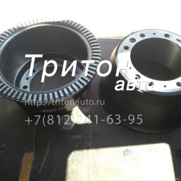 Барабан тормозной задний (пневмотормоза) HD120 D6DA, D6GA Valeo