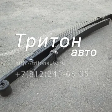 Рессора задняя (с сайлентблоками, 12 лист, общая L=1410) NQR71, NQR75, NPR75 GSParts