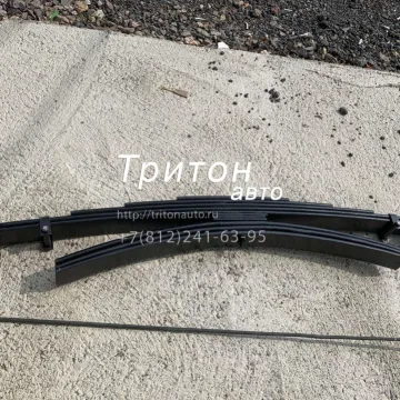 Рессора задняя в сборе с подрессорником NQR90 ЧМЗ