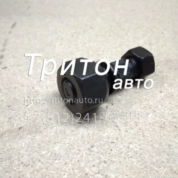 Шпилька колесная передняя левая (в сборе, 38) HD65, County Non Gen